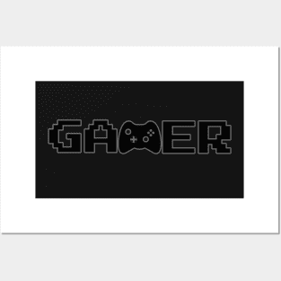 GAMER Posters and Art